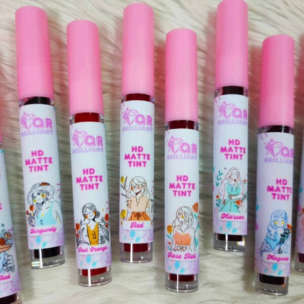 QR BRILLIANT MATTE TINT - ROSE RED - Image 2