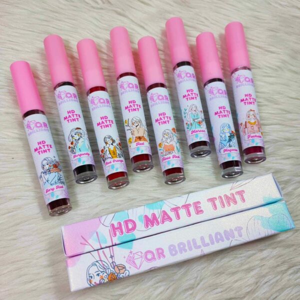 QR BRILLIANT MATTE TINT - FUCHSIA