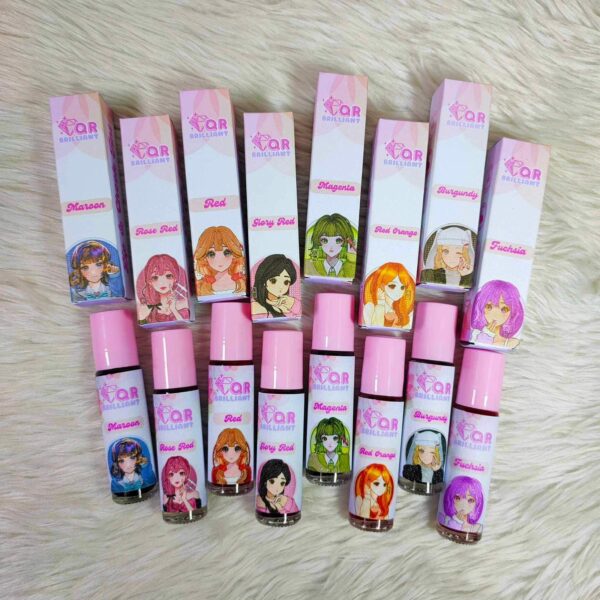 QR BRILLIANT LIP & CHEEK TINT - RED