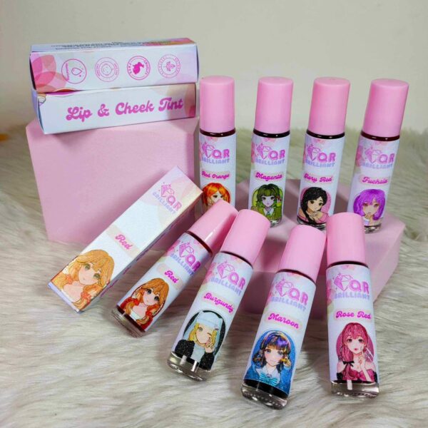 QR BRILLIANT LIP  CHEEK TINT - MAGENTA - Image 2
