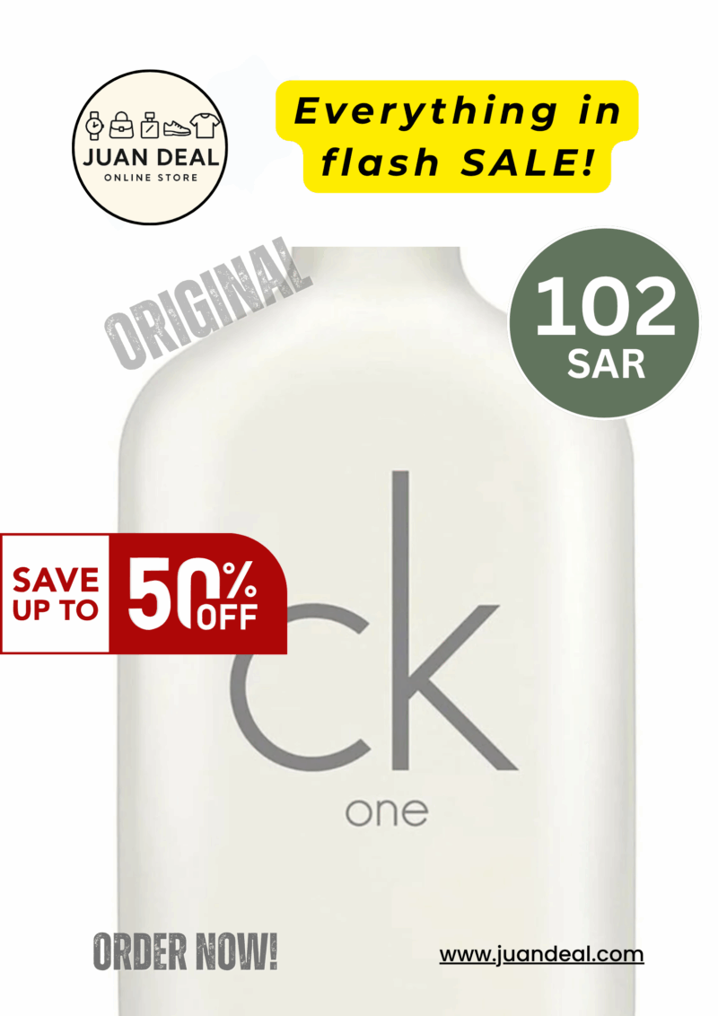 Calvin Klein One Edt 100ML Unisex Perfume