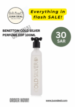BENETTON COLD SILVER PERFUME EDP 100ML