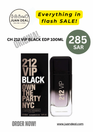 CH 212 VIP BLACK EDP 100ML