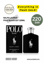 RALPH LAUREN POLO BLACK EDT 125ML