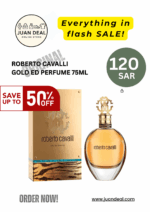 ROBERTO CAVALLI GOLD ED PERFUME 75ML