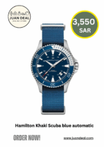 Hamilton Khaki Scuba blue automatic