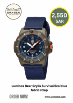 Luminox Bear Grylls Survival Eco blue fabric strap