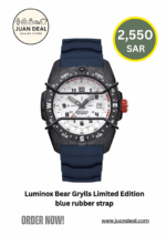 Luminox Bear Grylls Limited Edition blue rubber strap